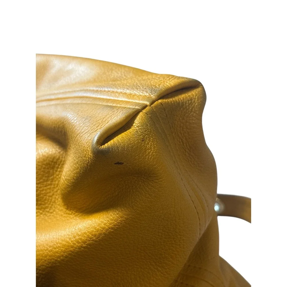 Michael Kors Yellow‎ Brooklyn Large Leather Hobo Bag